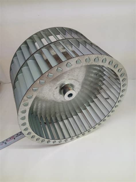 Turbina Para Fan And Coil 10 X6 Doble Buje 1 2 Galvanizada Meses Sin