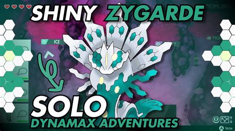 Shiny Zygarde Solo Dynamax Adventures Youtube