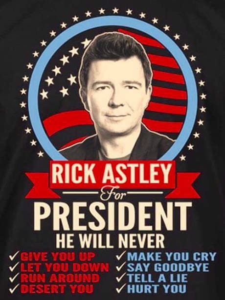 Dumpert Nl Rick Astley For President