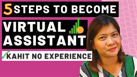 How To Be A Virtual Assistant Without Experience 5 Steps To Become A Virtual Assistant Earn