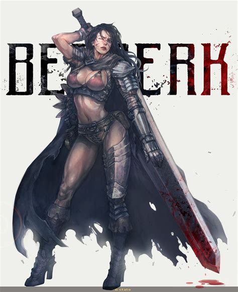 Berserk Warrior Woman Fantasy Girl