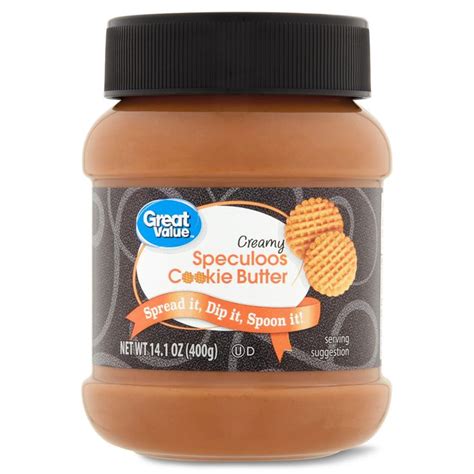 Great Value Creamy Speculoos Cookie Butter 141 Oz