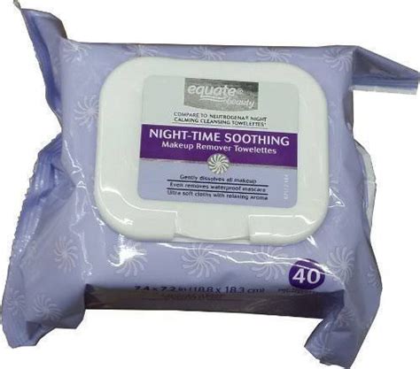 Equate Night-Time Soothing Makeup Remover Wipes (walmart brand) | Cilt ...