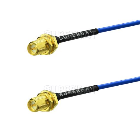 Rf Coaxial Semi Rigid Cable Rg With Sma Female To Sma Jack Cable