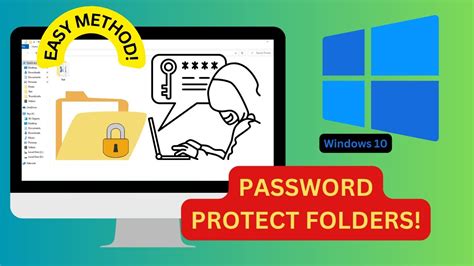 How To Password Protect Folder On Window10 And Windows 11 Youtube