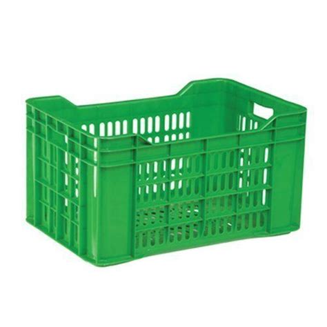 Mesh Green Rectangular Plastic Crates Capacity Kg Rs