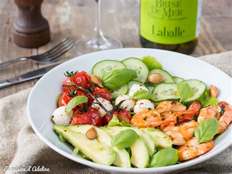 Salade Avocat Crevettes Tomate And Concombre La Cuisine Dadeline