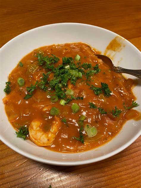 Creole Spiced Shrimp Stew Dinner At Our Place