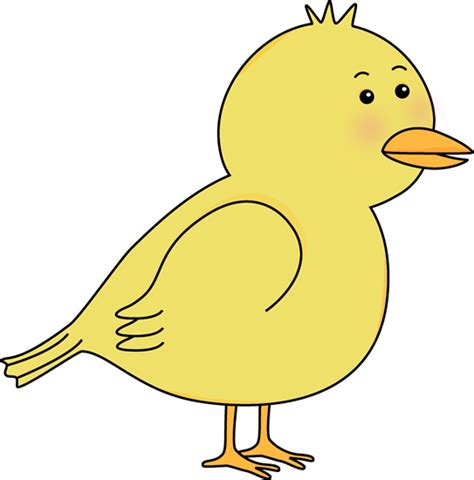 yellow bird clipart - Clip Art Library