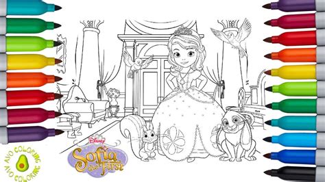 Princes Sophia Coloring Pages