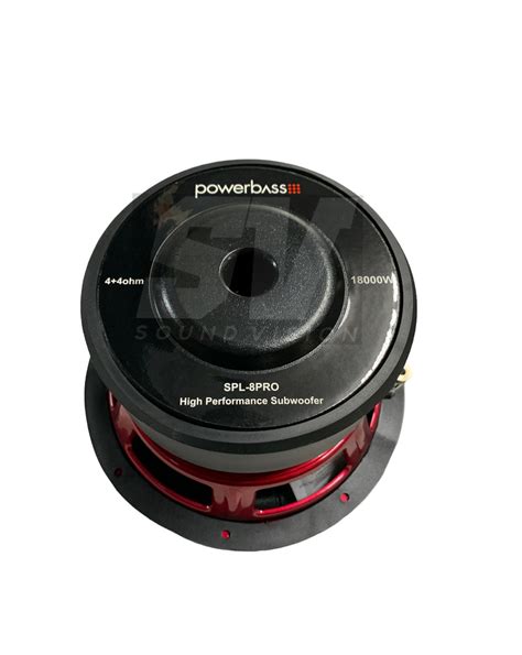 Powerbass Spl 8pro Subwoofer 🔊 Sound Vision