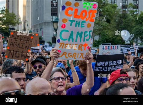 Thousands Of Advocates Activists And Community Members Flooded The Streets At Foley Square