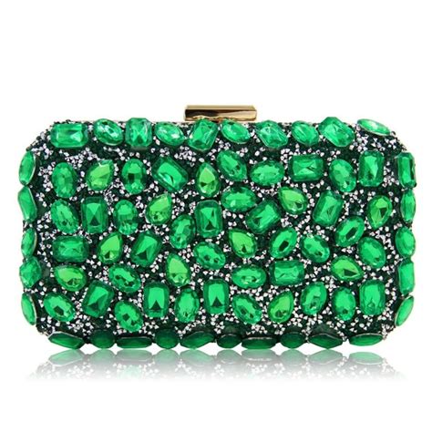 Women Clutch Bag Pure Beaded Evening Bag Diamond Party Clutches Purse