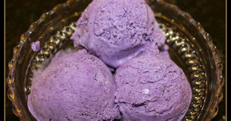 Tried & Tested : Experiments in the Kitchen: No Machine Ube Ice Cream Recipe