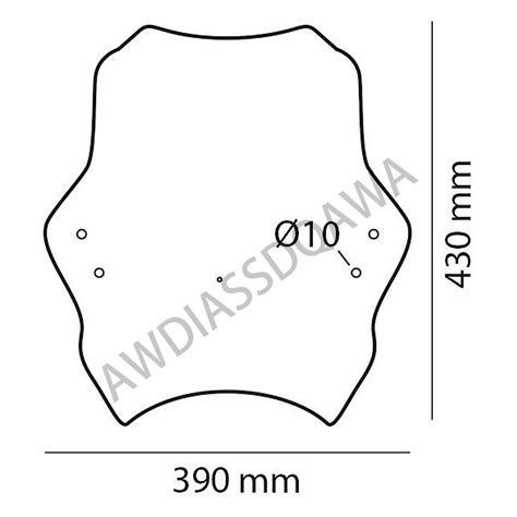 Motorcycle Adjustable Wind Screen Windshield For Hyosung Aquila Gv125s