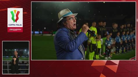 Al Bano Stecca Linno Di Mameli Alla Finale Della Coppa Italia 2024 E