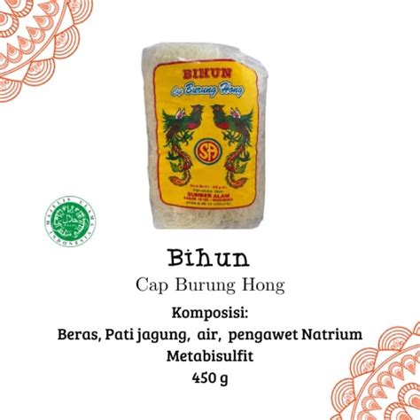 Jual Bihun Hong 450 Gr Cap 2 Burung Hong Shopee Indonesia