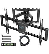 Amazon Bontec Tv Wall Mount With Extra Long Articulated Arm For