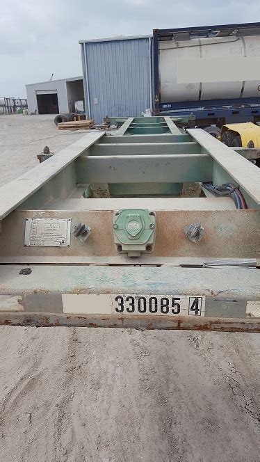 Sold Used Tri Axle Chassis 085 Innova Industries