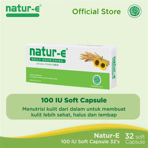 Jual Natur E Iu Soft Capsule S Danas S Suplemen Kecantikan