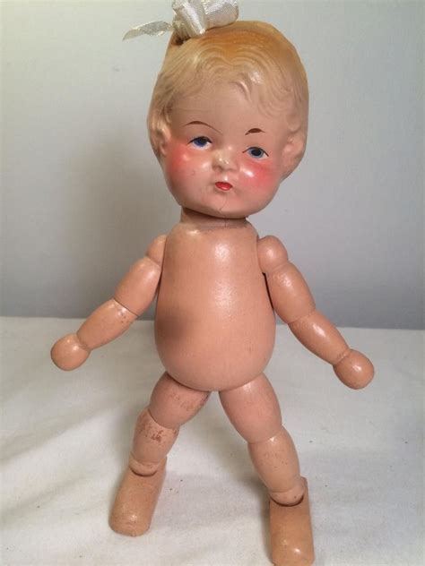 Pin By Lilly Harrison On S S Wood Jointed Dolls Vintage Dolls