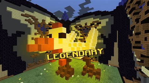 Minecraft Chicken Build Hypixel Buildbattle Legendary Youtube