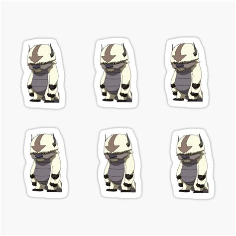 Standing Appa Sticker Pack Sticker For Sale By Lwcreatesart Redbubble