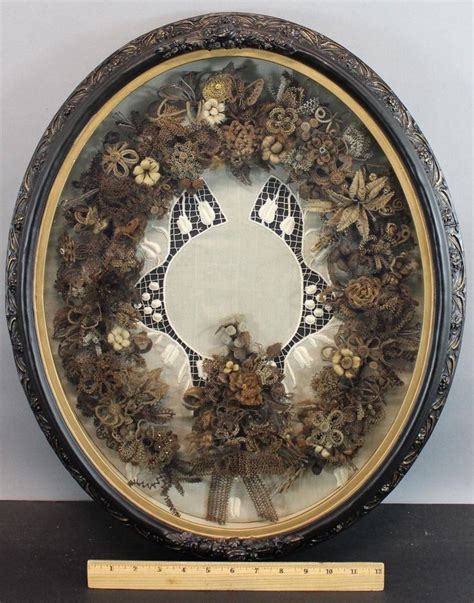 Pin By Josefina Coutinho On Victorian Mourning Hair Wreath Victorian