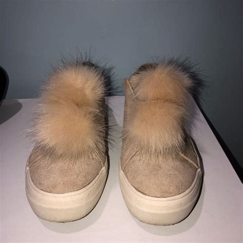 Candie S Shoes Candie Slip On Pom Pom Sneakers Poshmark