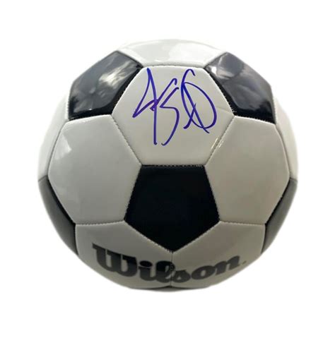 Jason Sudeikis Signed Autograph Soccer Ball Futbol Ted Lasso Star