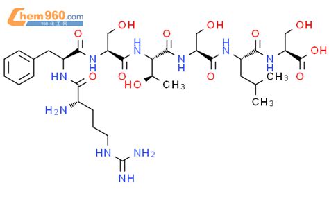 540743 53 1 L SERINE L ARGINYL L PHENYLALANYL L SERYL L THREONYL L