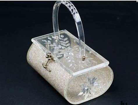 Vintage lucite Charles Kahn, Miami purse | Vintage handbags, Vintage