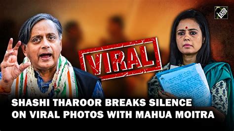 Cheap Politics Shashi Tharoor Breaks Silence On Viral Photos With