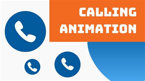 Phone Calling Animation Using Html And Css Youtube