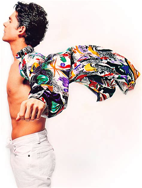 Flavio Cesar In Versace Silk Shirt Photographed Flavio Cesar Enrique