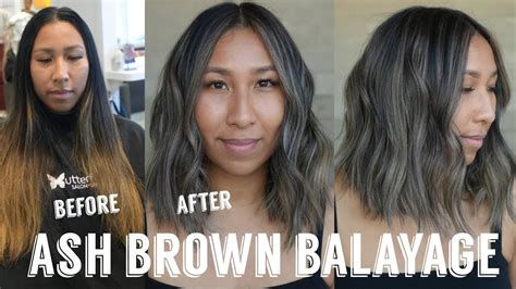 Hair Transformations With Lauryn Ash Brown Balayage On Dark Hair Ep