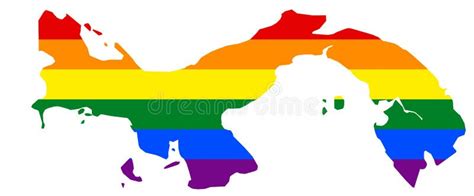 Lgbt Flag Map Vector Rainbow Map In Colors Of Lgbt Lesbian Gay