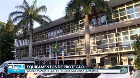 Vídeo Justiça pede explicações ao GDF sobre EPIs disponíveis para os