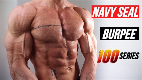 100 Navy Seals Burpees Best Bodyweight Chest Workout YouTube