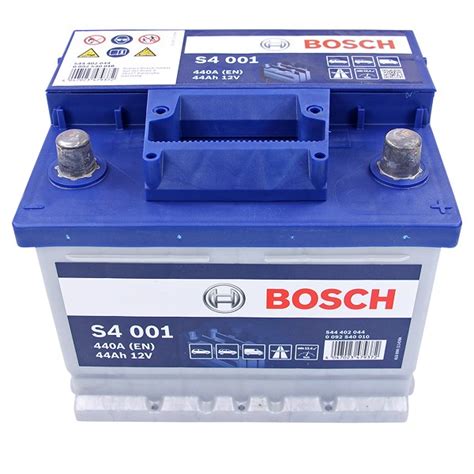 BOSCH Starterbatterie S4 001 44Ah 440A 12V