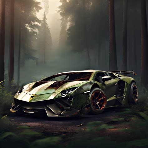 Abandoned Lamborghini By Marcelosilvaart On Deviantart