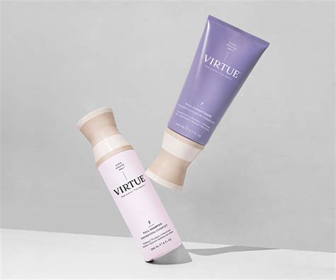 Virtue | The first hair care products built with human keratin.