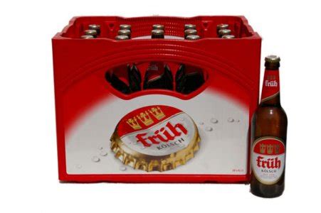 FRÜH Kölsch 20x0 5l MEHRWEG KASTEN BIER BIER flaschenbote