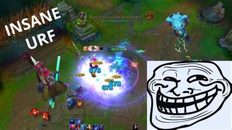 Insane Urf Montage League Of Legends Youtube