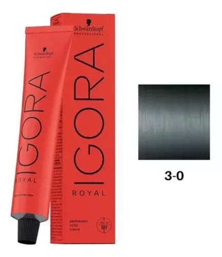 Tinte Igora Royal N°3 0 Castaño Oscuro Mercadolibre