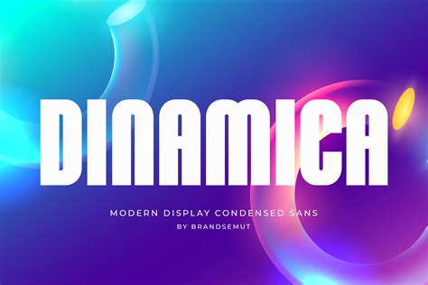 Dinamica Font By Brandsemut Creative Fabrica