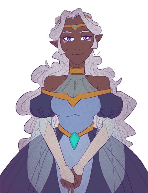 Princess Allura In Her New Beautiful Ballgown Dress From Voltron