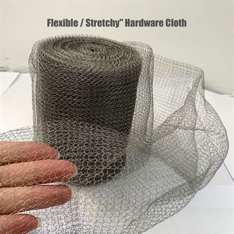 Snapklik Upgraded 5 X 50 Ft Wire Mesh Hole Fill Fabric Stainless