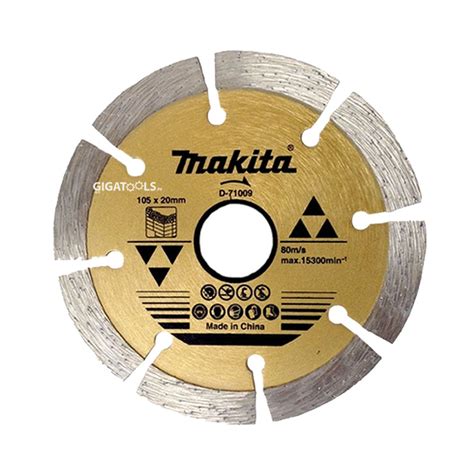 Makita D 71009 4 Inches Diamond Cutting Disc For Concrete Stone 10