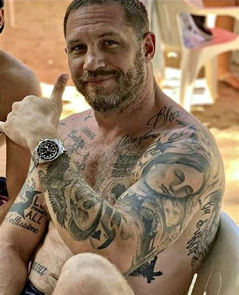 Pin By John Crossland On Tattoos Tom Hardy Tom Hardy Tattoos Tom